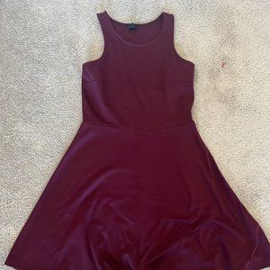 Maroon Dress